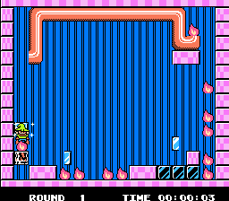 [Picture: Fire 'N' Ice improperly considers player victorious]